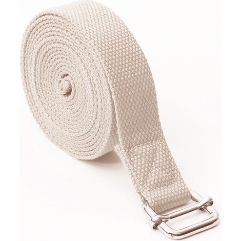 Bande élastique de yoga - Outil pour la flexibilité  Exercices  Ceinture de yoga avec boucle coulissante en métal réglable (1/5)