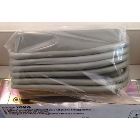 Urmet 1130/12 - Rosetón para uso de mesa de la estación de la casa Mod.1130