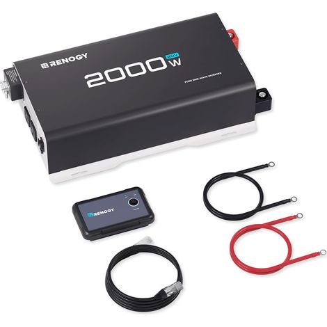 Inversor Renogy de Onda Sinusoidal Pura 2000W 24V (1/5)