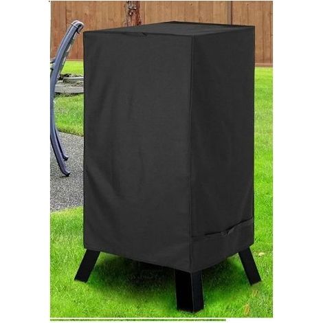 Housse imperméable pour barbecue, housse pour fumoir à gaz de table, coupe-vent, résistante aux déchirures, 600D (72 x 56 x 100 cm) (1/4)