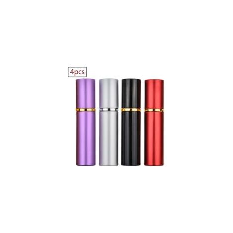 4 Pièces 10ml les vaporisateurs, Rechargeables de Parfum Vaporisateur de Voyage Portable Atomiseur (1/4)