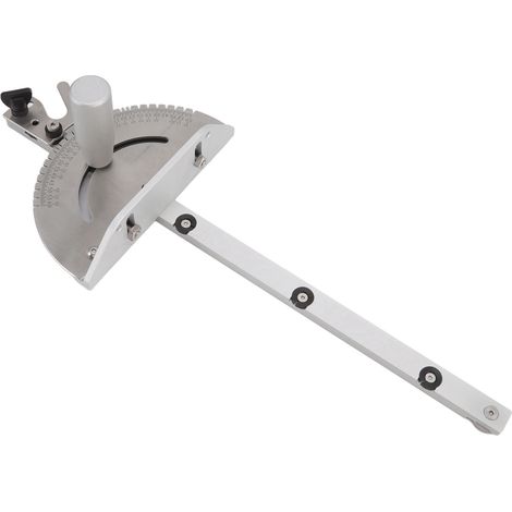 Guide d'onglet en aluminium résistant à l'usure, haute précision, pour scie à table et travail du bois (1/5)