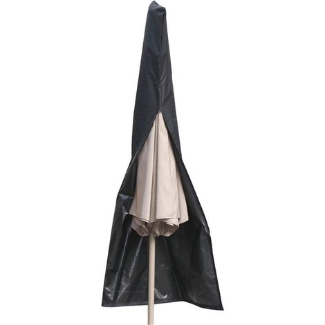 Housse de Protection imperméable pour Parasol de Jardin 1,8 m à 3,4 m (1/5)