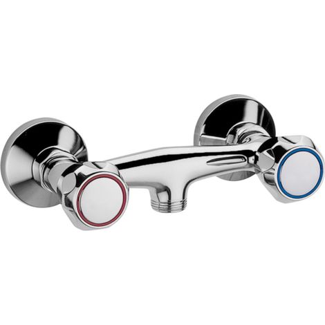 Robinet de douche extérieur avec poignées rondes (1/3)