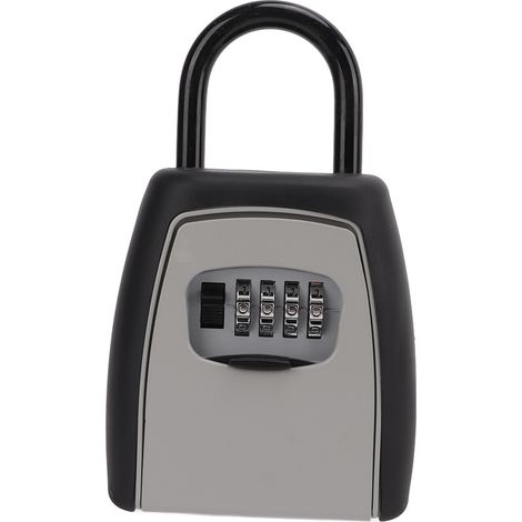 Coffre-fort portable suspendu à combinaison à 4 chiffres, avec mot de passe réinitialisable, pour entrepôt et domicile. (1/5)