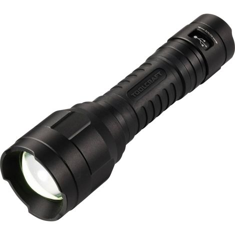 TOOLCRAFT TO-10153320 TO-10153320 Lampe de poche taille du point réglable, réglable, avec interface (1/5)
