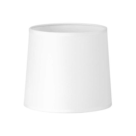 Paralume Cono Set Tessuto Bianco D16 (1/2)