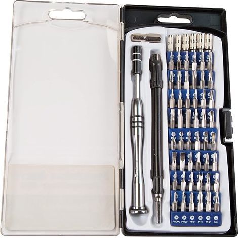 Präzisions-Minischraubendreher-Set mit Etui, geeignet für Sehkorrektur, Reparatur von Brillen und elektronischen Geräten. (1/5)