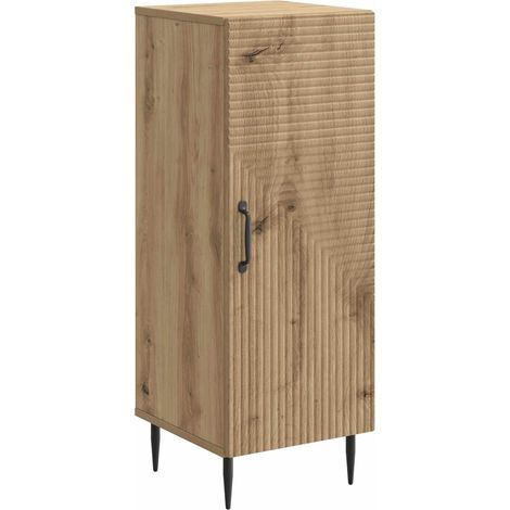 Sideboard Artisan Oak 33 x 34.5 x 89.5 cm Engineered Wood vidaXL