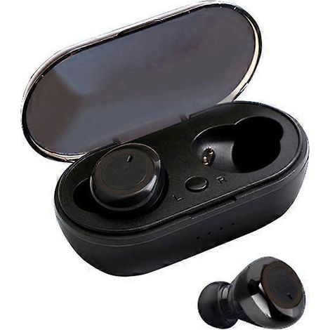 Casque antibruit Bluetooth 5.0 Y50 avec commandes par boutons - Noir (1/5)