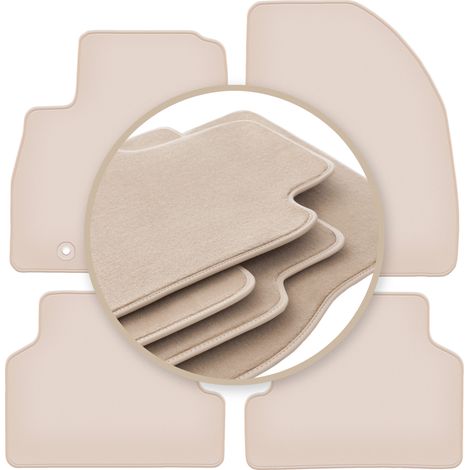 Tapis beiges PREMIUM pour : Ford Focus MK2 break, berline, hayon 2004-2011 (1/5)