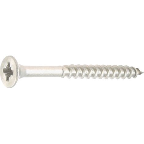Vis à bois Agglomérés Tête Fraisée Pozidrive Inox A2 ULTIMA 3x30 mm - Boîte 200 (1/3)