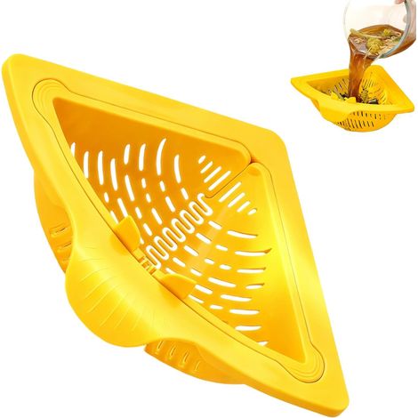 Sink Strainer Basket Magnetic Silicone Kitchen Storage Rack