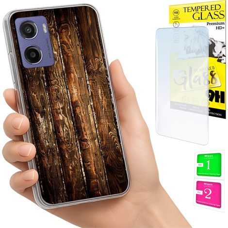 Funda para Motorola Moto E15 / Moto G05 con cubierta trasera y cristal 9H. (1/5)