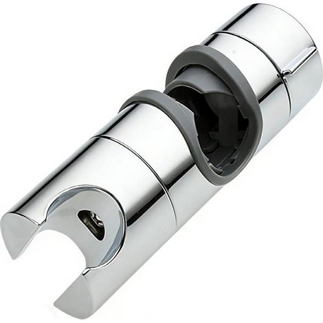 360° Duschhalterung verstellbare Handbrause, Duschkopfhalterung mit einem Umfang von 19 25 mm, ABS Chrom für Badezimmer (1/5)