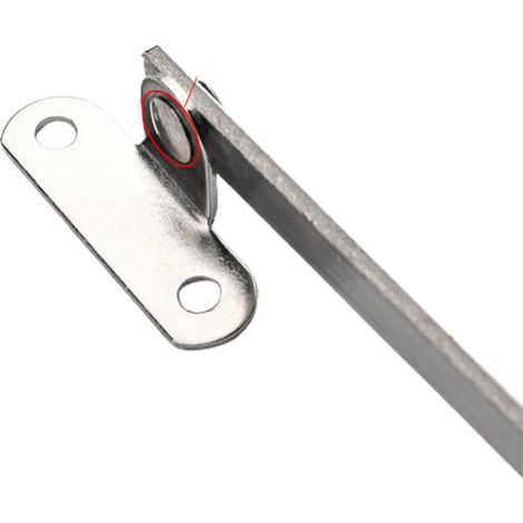 Support de porte pliante en acier inoxydable, charnière levage (1/5)