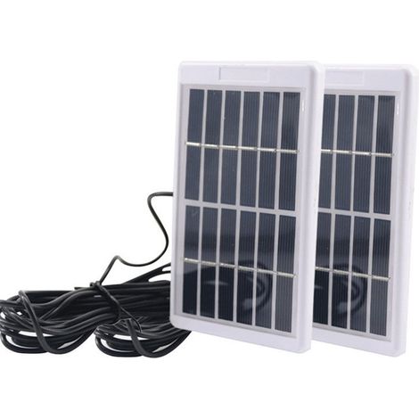 Module photovoltaïque solaire en silicium polycristallin 1W 6V, adapté à la charge de petites batteries CC dans les jouets électriques légers, les lampes solaires et les chargeurs solaires. (1/5)