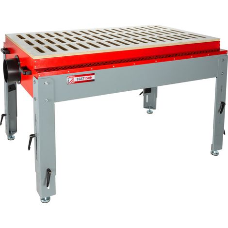Banco x levigatura con aspiratore x legno Holzmann ssat150h
