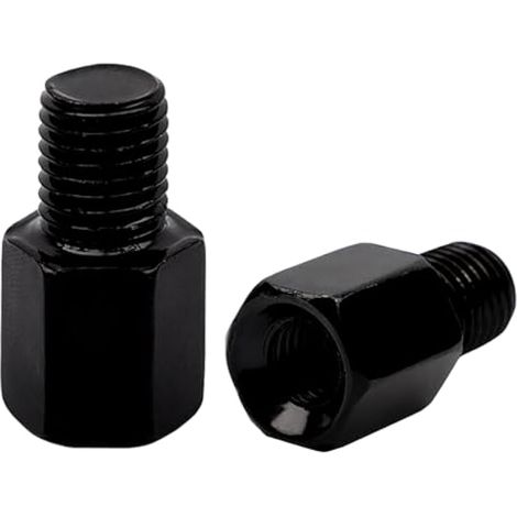 M8 Filetage droit à M10 Filetage Droite Moto Scooter Adaptateur Miroir Adaptateur M8 à M10, LS001 (1/4)