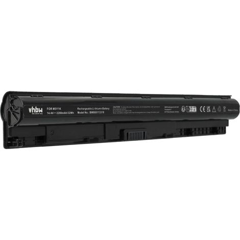 vhbw Akku kompatibel mit Dell Inspiron N3552, N3551, N3451 Series, N3558, N3451, Ins15UR-1748S, N3458, N3452 Notebook (2200 mAh, 14,8 V, Li-Ion) (1/5)