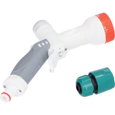 Nettoyeur haute pression réglable pour voiture, pulvérisateur d'eau à mousse, outil d'irrigation pour le nettoyage des sols de pelouse (1/5)
