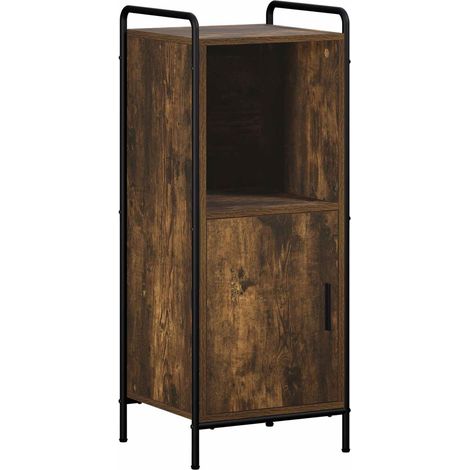 Mueble de Cuarto de Baño Roble Ahumado 40 x 36 x 99,5 cm vidaXL (1/5)