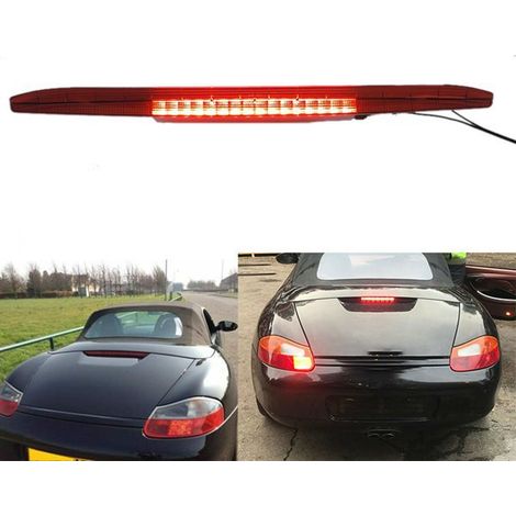Convient pour Porsche Boxster 986 voiture feu arrière de freinage haut voyant d'avertissement LY307-1 (1/4)
