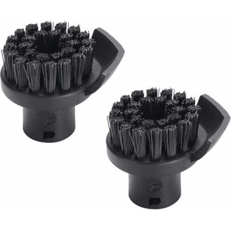 2 pcs nettoyant for Vapeur Brosse Ronde for grattoir de saleté SC1 / SC2 / SC3 / SC4 Accessoires Petite Brosse Ronde for Un Ajustement Gratte for Karcher Pièces détachées pour Nettoyeur Vapeur (1/5)