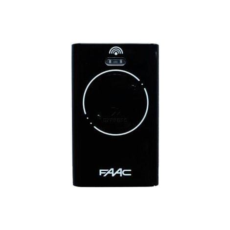 Émetteur mural télécommande 2 canaux SLH 868 MHz – Longue portée – Compatible FAAC – 7870091 (1/6)