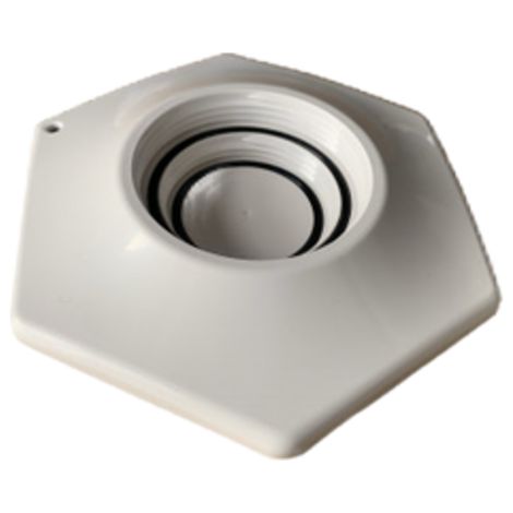 Ccei – Bouchon de nettoyage pour cellule électrolyseur piscine – Compatible raccord 50 mm – Nettoyage sans démontage – Joint d'étanchéité inclus