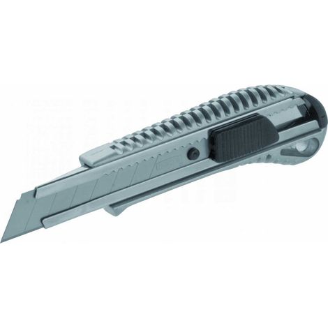 Cuchillo metálico con hojas desmontables de 18 mm (1/2)