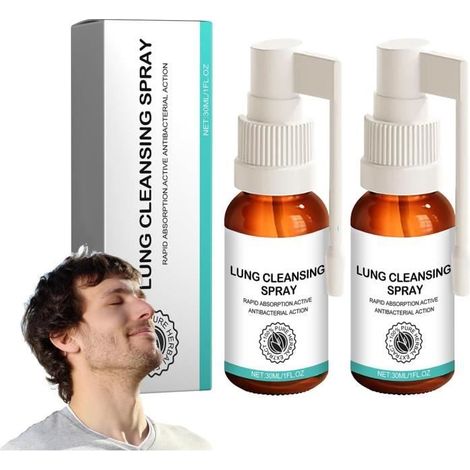 Spray Nettoyant Pour Les Poumons à Base De Plantes - 30 ml (1/4)
