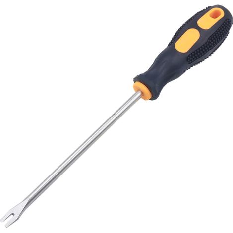 BEBUSINGOTO Extractor de palanca - Destornillador tipo U/V - 260 mm - Para el hogar, el taller y la carpintería (1/4)