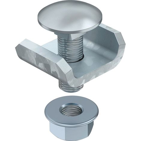 OBO Bettermann Conector en U para canalización de rejilla 24x28x30 Acero galvanizado en caliente, 6016573