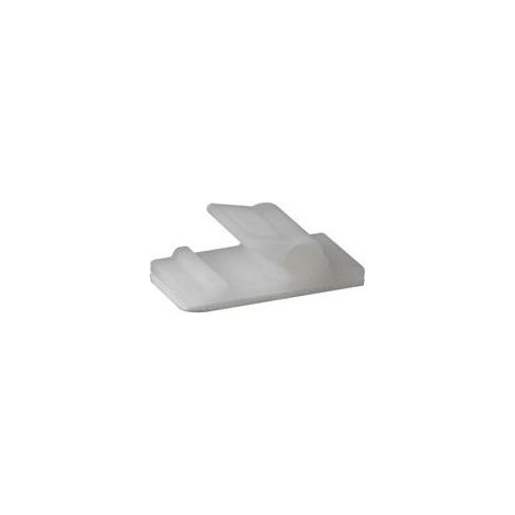 Attaches de cable auto-adhesives - ø 3 5 - 3 8 mm / 21 x 10 mm / 10 pcs