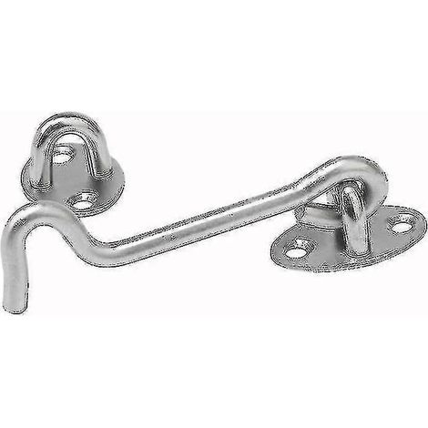 Loquet de porte de grange, verrou de portail robuste en acier inoxydable, pour porte coulissante, portail arrière, portes de placard, clôture, lot de 2, 15 cm (1/5)