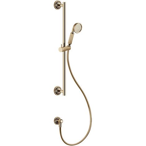 Gessi Venti20 Barre de douche avec coude de raccordement mural,