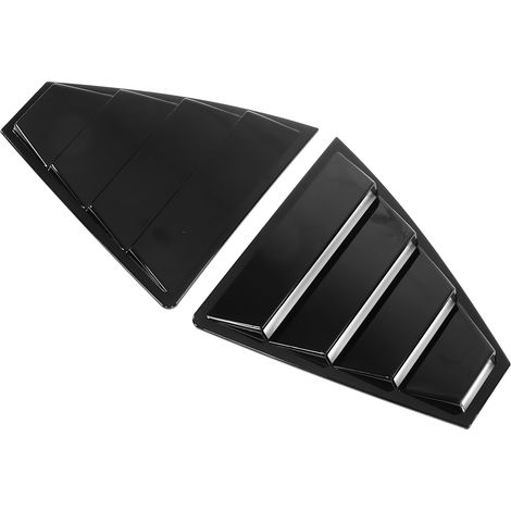 Lot de 2 stores pare-soleil noirs pour vitres arrière de voiture, caches d'aération latéraux, compatibles avec Hyundai Elantra 2016-2020 (1/5)