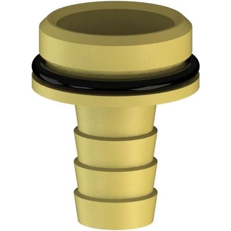 JS VATERTEIL MIT WULST U.DICHTUNG 1/2"x3/4", MESSING