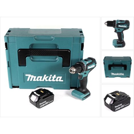 Makita DDF 485 G1J Akku Bohrschrauber 18V 50Nm im Makpac + 1x 6,0 Ah Akku - ohne Ladegerät