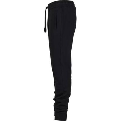Pantalon De Jogging - Molleton Homme - Taille Élastique Avec Cordon - Noir - 70% Coton 30% Polyester - 280 G/M² - Unité (1/5)