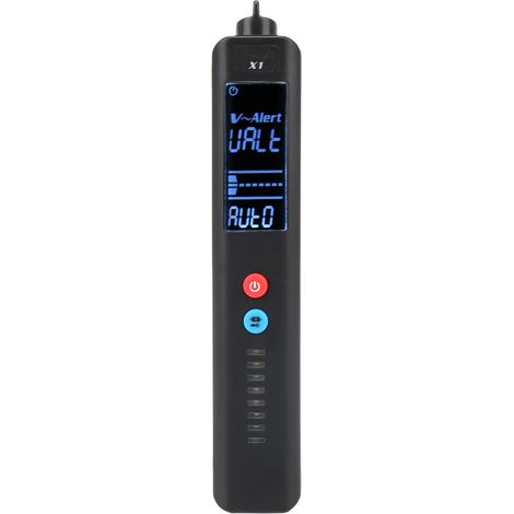 Multimètre intelligent de type stylo avec affichage numérique, testeur de tension, de courant et de résistance, lampe torche et étui de rangement inclus. (1/5)