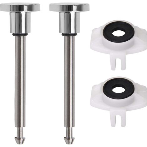2 pcs kit de réparation de dérivation de bec de baignoire, y compris 2 tiges de soupape de dérivation 2 joints et vannes de dérivation kit de réparation de robinet de baignoire de douche (1/5)