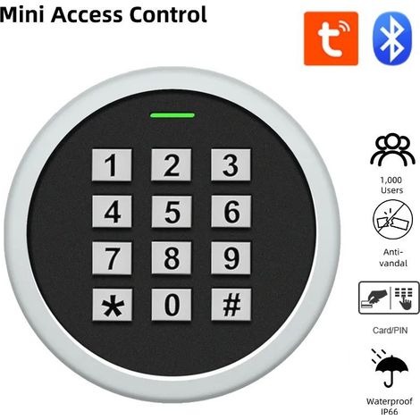 Tuya Mini Controller per Accessi con Tastiera e Carte Smart Bluetooth (1/5)