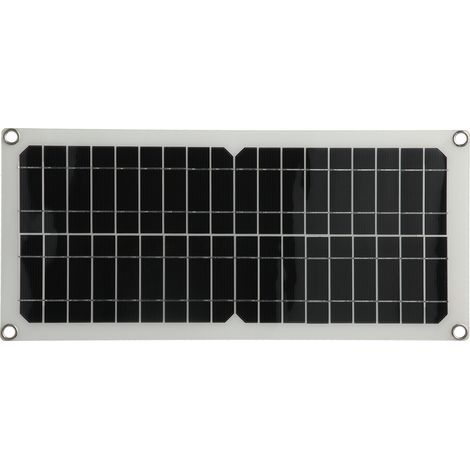 18W 12V Solarpanel, halbflexibles Solarzellenpanel, Batterieladegerät für Auto, Boot, Outdoor-Zubehör (1/5)