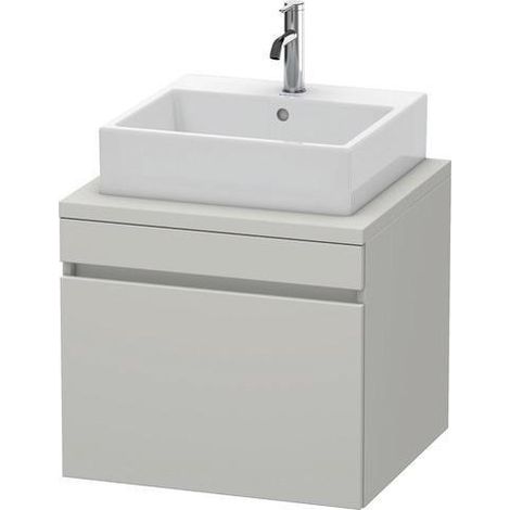 Meuble de sous-console DURASTYLE 512x600x548mm chêne noir / blanc mat