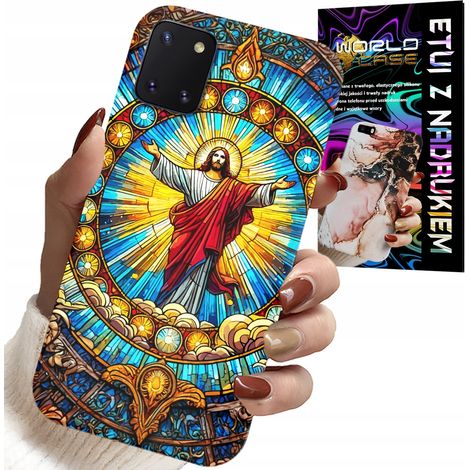 Custodia per Samsung Galaxy A81 - religione Gesù Cristianesimo + vetro (1/5)
