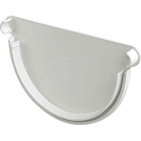 Tapa Accesorio Blanco Redondo PVC Canalón JIMTEN  Medidas  Accesorios Fontanería: 25mm