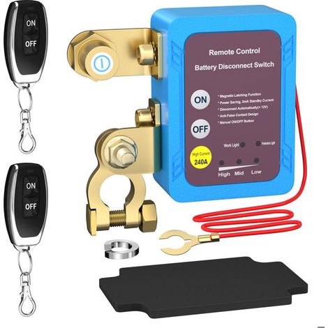 Interrupteur de mise hors tension automatique - commutateur de télécommande de voiture (1/4)