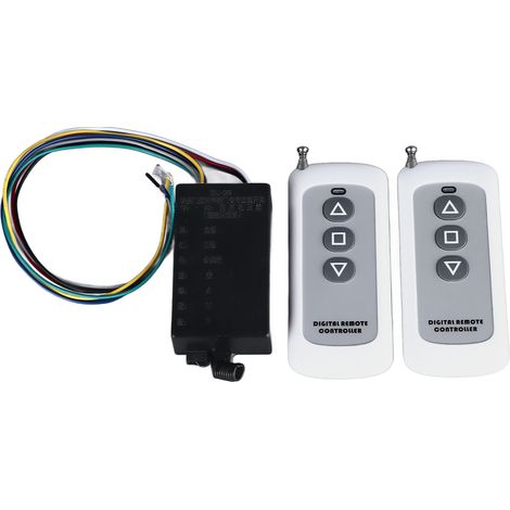 Relais de commande à distance anti-interférences, émetteur et récepteur universels sans fil longue portée, 12 V CC – 40 V CC (1/5)